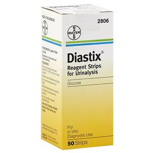 Bayer Diastix® Reagent Test Strip, Urine Glucose