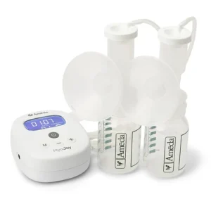 Ameda Mya Joy Breast Pump with Large Tote & Deluxe Accessories